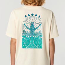 Load image into Gallery viewer, Water Warrior - wild swimming t-shirt.