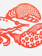 Load image into Gallery viewer, Lobster - Limited edition Lino print
